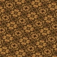 thumbnail image 1 of Ahgly Tapis d'Intérieur Lavable en Machine Carré Rouge Nuit, 4 Pieds Carré, 1 of 7