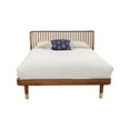 thumbnail image 2 of Alpine Furniture Belham Queen Wood Platform Bed in Dark Walnut (Brown), 2 of 7