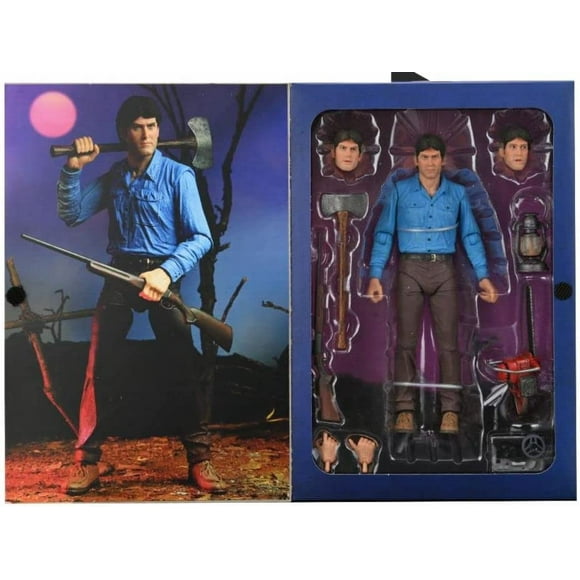 Evil Dead 40th Anniversary 7 Inch Action Figure Ultimate - Ash