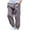 Gray, variant on YABCSAZ Baby Boys Haren Pants Elastic Waist Denim Casual Loose Comfy Baggy Pocket Jeans Kids Clothes Size 7 Years