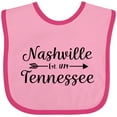 thumbnail image 3 of Inktastic Nashville Tennessee Est.1779 Boys or Girls Baby Bib, 3 of 4