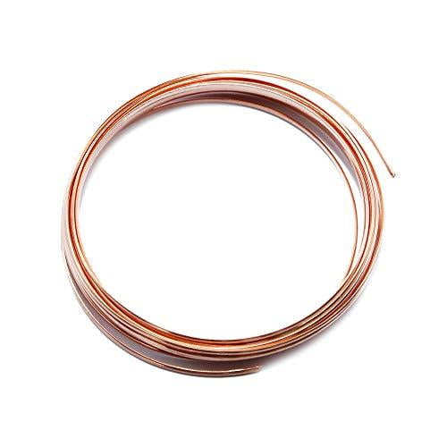 Half Hard 5 To 100 Ft. Bare Copper Round Wire 99.9% Pure Solid Copper 12 Ga 