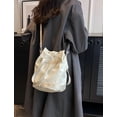 thumbnail image 2 of Kukuzhu Drawstring Bucket Bag for Women Fashion Nylon Crossbody Bag Lightweight Hobo Shoulder Bag Purse Messenger Bag, 2 of 5