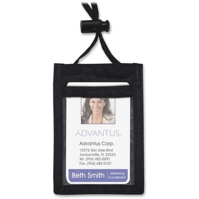 Advantus Vertical ID/Convention Pochette pour le Cou