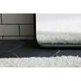 thumbnail image 4 of Soft corner metal rectangular mirror 18x60 inch in Black, 4 of 5