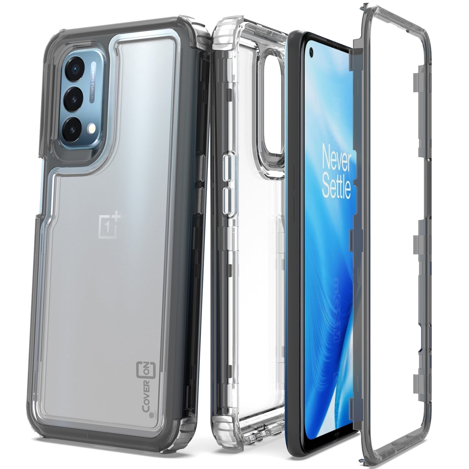 CoverON for OnePlus Nord N200 5G Phone Case, Military Grade Heavy Duty Full Body 3Layer