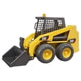 thumbnail image 3 of Bruder 09047 Caterpillar Skid Steer Forklift Loader Toy with Jackhammer and Accessories, 3 of 5