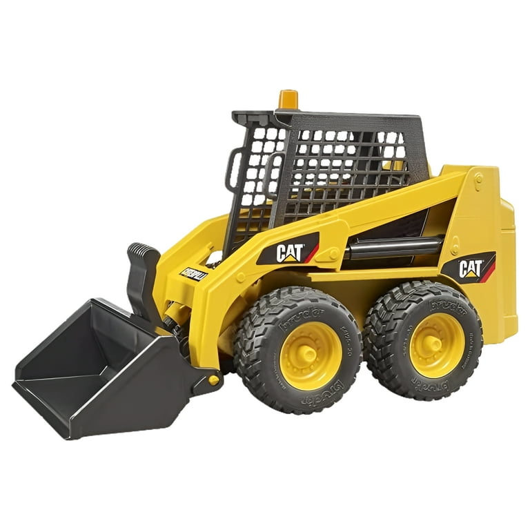 Bruder Caterpillar Skid Steer Loader Toy - Front CAT Kids
