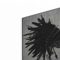 thumbnail image 2 of Luxe Metal Art 'Warbonnet Skull' by Nicklas Gustafsson, Metal Wall Art, 12"x16", 2 of 9