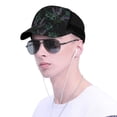 thumbnail image 4 of Lsque Lavender Flowers Printed Trucker Hat - Baseball Cap for Men Women - Breathable Mesh Side, Adjustable Fit - for Casual Wear, 4 of 7