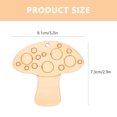 thumbnail image 2 of KAKOWELY 10Pcs Wooden Mushroom Cutout Hanging Decor Beige 2.9x3.2x0.1in For Festival Holiday, 2 of 8