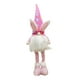 thumbnail image 2 of Yuarrent Muñeca sin rostro Feliz Pascua, muñeca encantadora, regalos de Pascua para niños, decoración de conejito de Pascua para el hogar, mesa, Kits de decoración para fiestas Rojo con piernas Yuarrent HA003433-01, 2 of 6