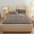 thumbnail image 1 of Zenithome Mattress Pad Thick Quilted Foldable Warm Pad For Bed Use​, 1 of 7