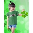 thumbnail image 6 of St Patricks Day Shirts for Kids Shamrocking My Style T-Shirt Youth Kids T-Shirt X-Small Green, 6 of 6