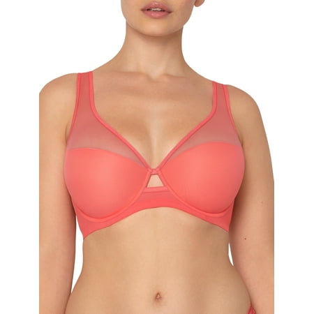 

Smart & Sexy Women s Mesh Plunge Bra Style SA1389