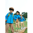 thumbnail image 6 of NEIKU Boys Girls Rain Jacket Lightweight Waterproof Hooded Raincoat Windbreakers for Kids NavyBlue 10-12Y, 6 of 6