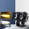 thumbnail image 4 of Motorcycle Spotlight External Work Light Double Bead Lens Modified Car Light, 4 of 11