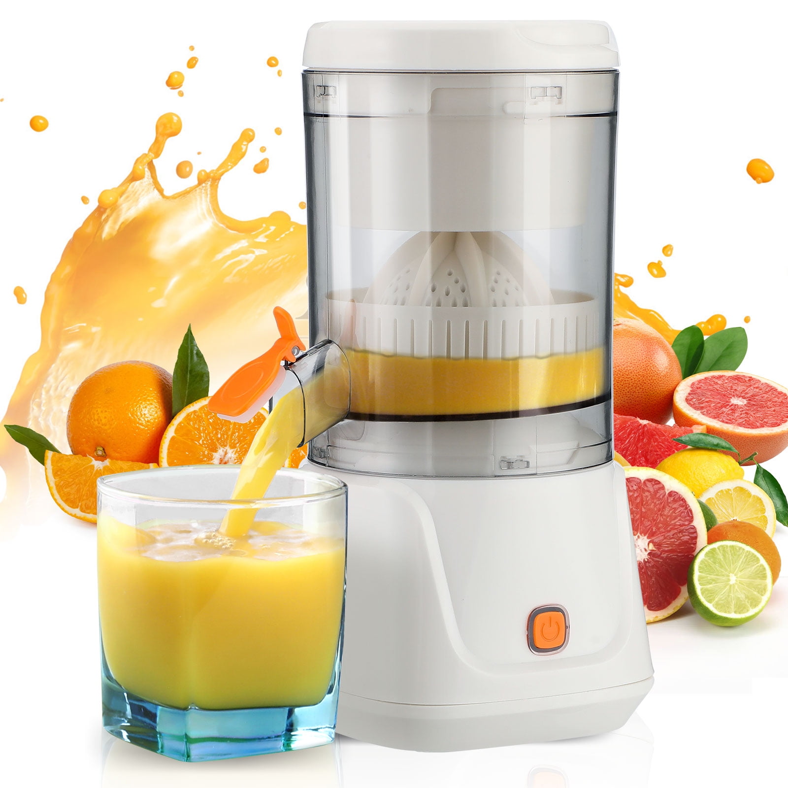Inkbird Wireless Portable Citrus Juicer One - Button Freshness for Any Place  for lemons, limes, oranges, grapefruits, and other organic citrus fruits.