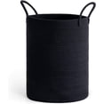 thumbnail image 1 of Basket, Large Hamper Basket, Tall Woven Rope Storage Basket for Towels Toys Dirty Clothes, Blanket Basket in Living Room, Bathroom, Laundry, 1 of 5
