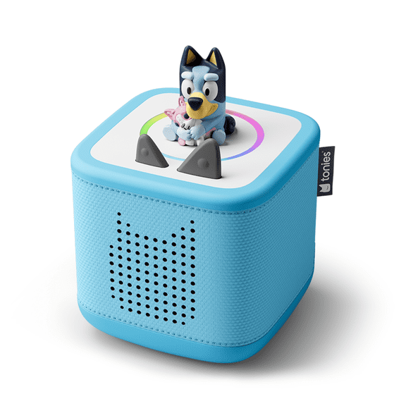 tonies Toniebox 2 Screen-Free Audio Player for Kids 3 with Bluey, Sky Blue