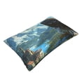 thumbnail image 2 of Fotbe Majestic Eagle Over Castle Pillow Cases - Envelope Closure - Luxury, Extra Soft, Cooling Pillow Covers - Wrinkle, Fade, Stain Resistant-16"x24", 2 of 8