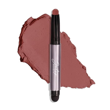 Julep Eyeshadow 101 Crème-to-Powder Waterproof Eyeshadow Stick – Mahogany Matte – Long-Lasting, Crease-Proof, Red Undertones Matte Cream Eyeshadow with Built-in Smudger