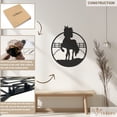 thumbnail image 5 of Violaura Horse Metal Wall Art - Easy to Install Hanging Perfect for Home, Living Room Decor (60.0" x 54.0"), 5 of 8