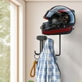 Naittoop Wooden Equipment Sorting Rack Equipment Solid Wood Clothes Rack Wall Mounted Motorcycle