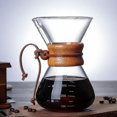thumbnail image 3 of Cafetières Théières 400ml pot Résistant machine à Expresso avec Filtre en Acier Inoxydable v60 Cafetières (HTOOQ)), 3 of 5