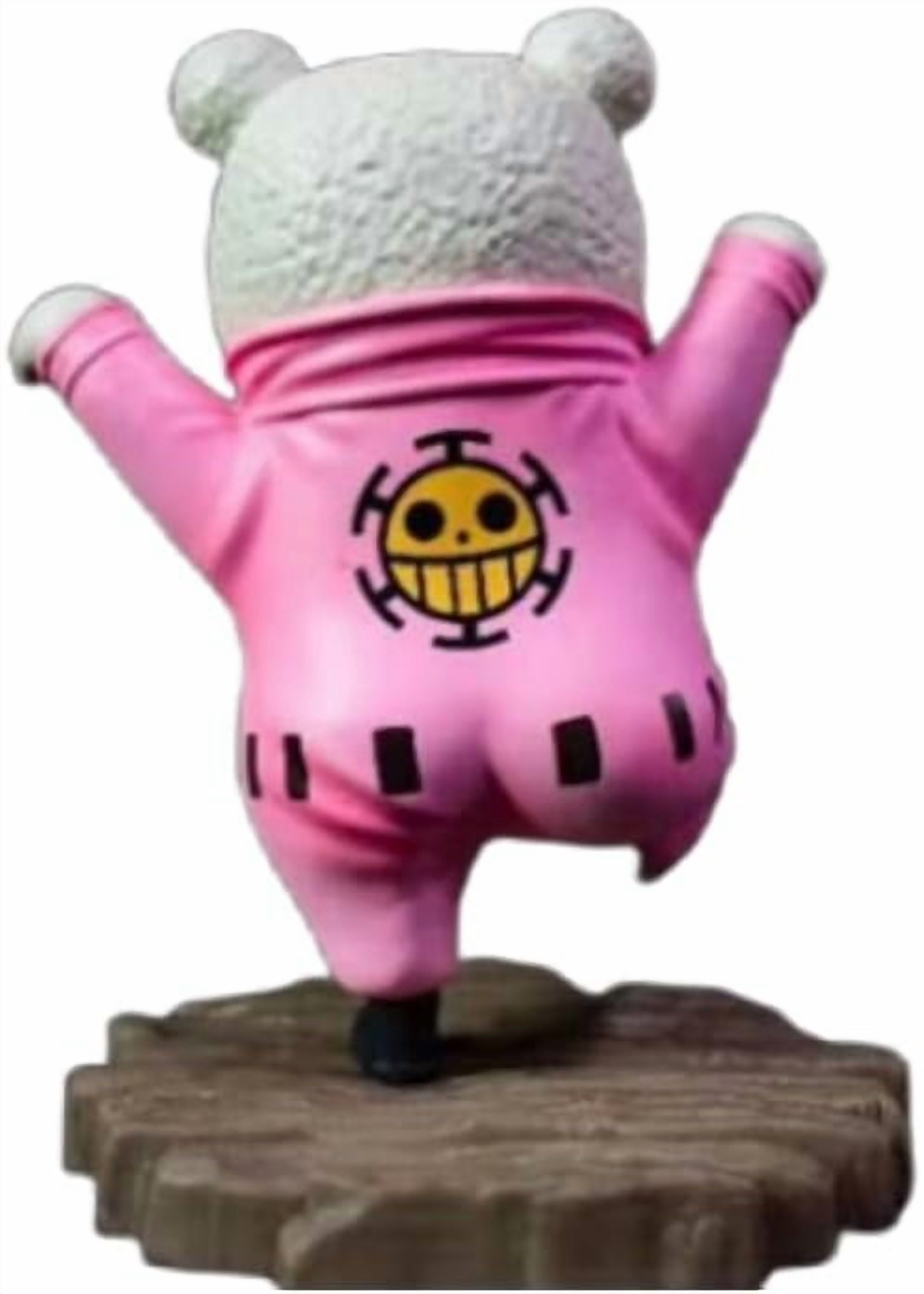 Newly Bebo Figure Q Version Standing Bebo Anime Figures 14cm/5.5inch Anime Character Collection Decor Statue Model Desktop Ornament Gifts (Pink)