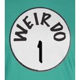 thumbnail image 4 of Halloween Weirdo 1 One Women's Juniors Soft T Shirt, 4 of 5