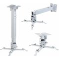 thumbnail image 3 of Stainless Steel Projector Ceiling Mount, Adjustable Retractable Arms, for School, Office, Meeting, 3 of 4