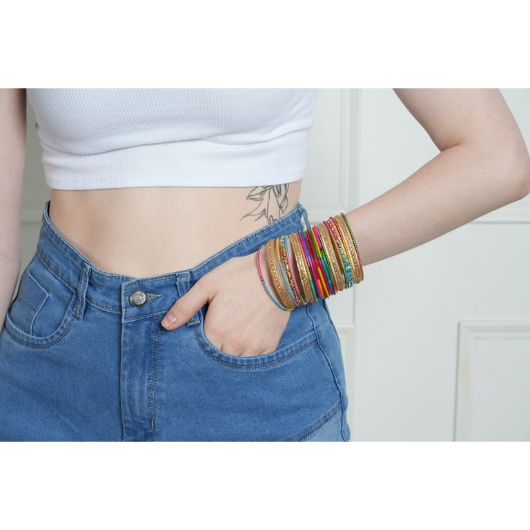 Sunsoul By Touchstone Indian Fashion Éclat Rainbow Golden
