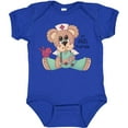 thumbnail image 3 of Inktastic CNA An Angel in Scrubs Teddy Bear Boys Baby Bodysuit, 3 of 5
