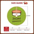 thumbnail image 4 of Bingfone Christmas Tree Skirt Mat Christmas Decoration Interior 30"-Fresh Sushi, 4 of 8