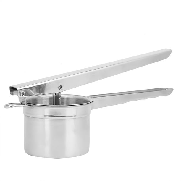 Fruit Squeezer,Multi‑function Stainless Steel Food Fruit Press Potato