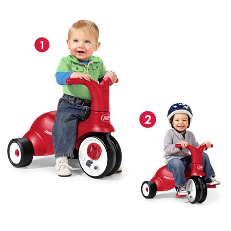 Radio Flyer Scoot 2 Pedal 2 in 1 Ride on and Tri Walmart