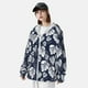 thumbnail image 3 of Balery White Leaves Sudadera ligera de manga larga con capucha y protección solar UPF 50+ para hombre y mujer, ideal para pesca y running-3X-Large, 3 of 7