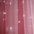 thumbnail image 6 of Dengmore Starry Sky Sheer Curtain Tulle Window Treatment Voile Drape Valance Double deck, 6 of 6