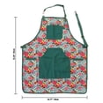 thumbnail image 3 of Expert Gardener Floral Adjustable Gardening Apron with Pockets, 3 of 13