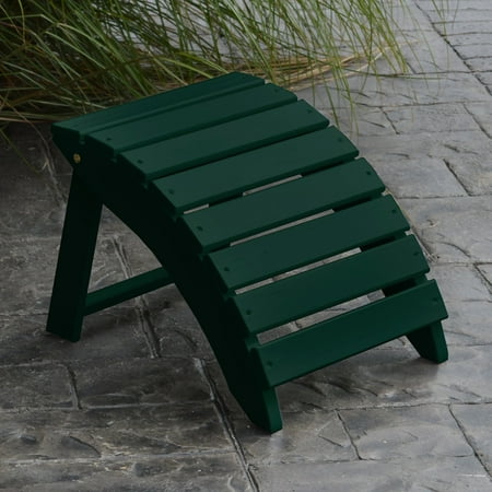 A & L Furniture Yellow Pine Folding Ottoman