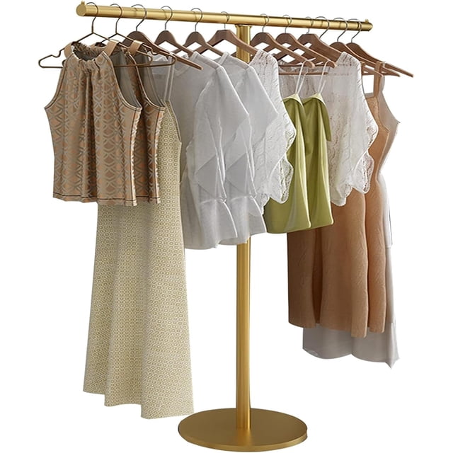 Height Adjustable Kids Clothing Rack, Freestanding Metal Clothes Garment Rack for Hanging Kids Dress Up, Dance Costume, Heavy Duty Rod for Closet Organizer, Store,Commercial Clothing Organize