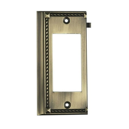 Brass Elk - Elk Lighting Clickplates End Plate in Antique Brass