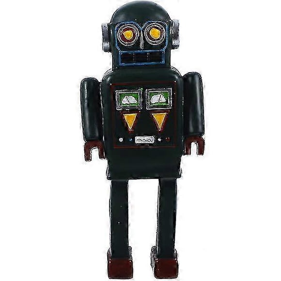 Retro Robot Figurine Resin Robot Craft Decorative Robot Model Novelty Robot Modeling Ornament - Suitable for Certain Brand