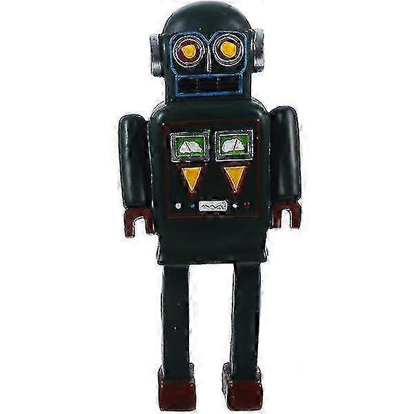 Retro Robot Figurine Resin Robot Craft Decorative Robot Model Novelty Robot Modeling Ornament - Suitable for Certain Brand