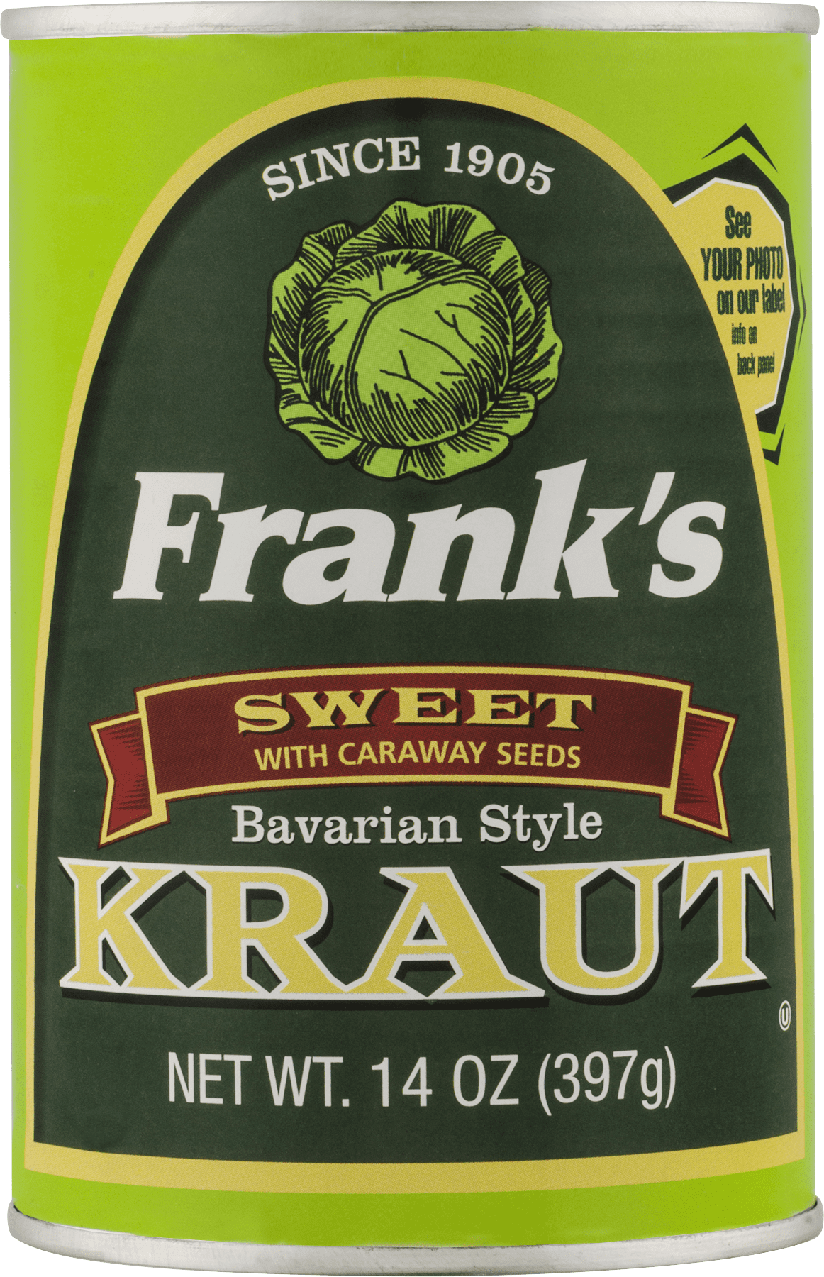Buy Frank's Bavarian Style Sauerkraut, 14 oz, Can Online at Lowest