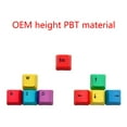 thumbnail image 3 of 9 Key Keycap WASD Mechanical Keyboard Keycaps OEM Profile PBT RGBY Modifiers, 3 of 6