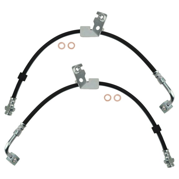 TRQ Front Brake Hose Fits 2009-2020 Dodge Journey BLA63786