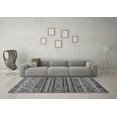 thumbnail image 3 of Ahgly Company Indoor Rectangle Abstract Gray Modern Area Rugs, 4' x 6', 3 of 4