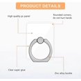 thumbnail image 2 of Phone Ring Holder, Phone Ring, Phone Ring Holder, Phone Ring Grip, 360 Rotation Phone Ring Grip, Compatible with Most Cell Phones - 6 Pieces, 2 of 5